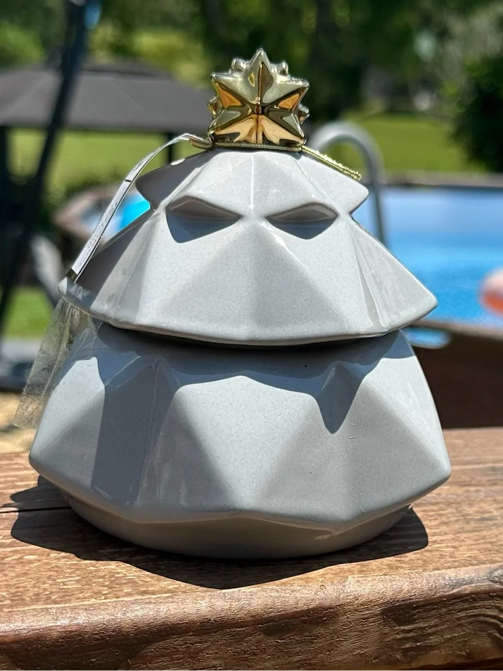 Mountain Snow Scented Candle in Reusable Jar